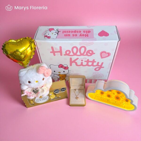 GIFT BOX YELLOW KITTY - Imagen 2
