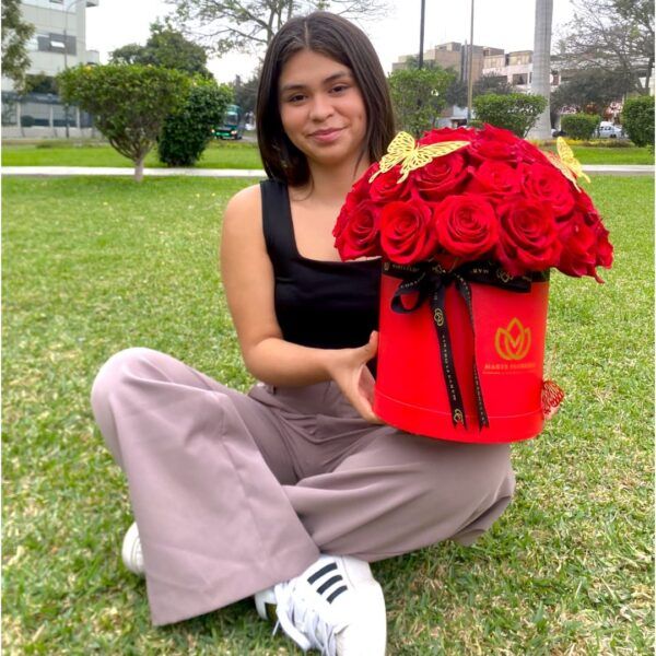 BOX AMORE 30 ROSAS - Imagen 2