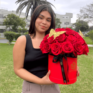 BOX AMORE 30 ROSAS