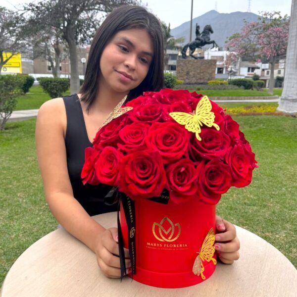 BOX AMORE 30 ROSAS - Imagen 3