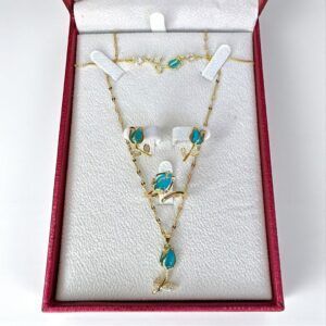 SET DE TULIPANES TURQUEZA