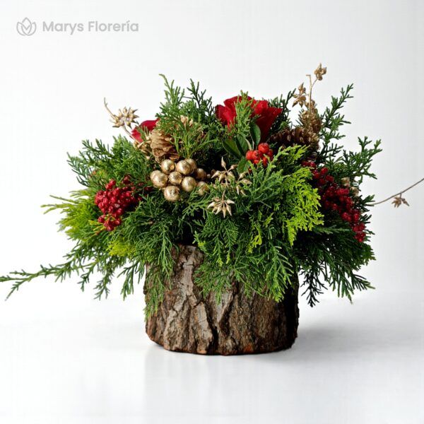 CENTRO DE MESA RÚSTICA