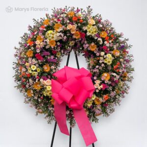 CORONA PRIMAVERAL ROSITA