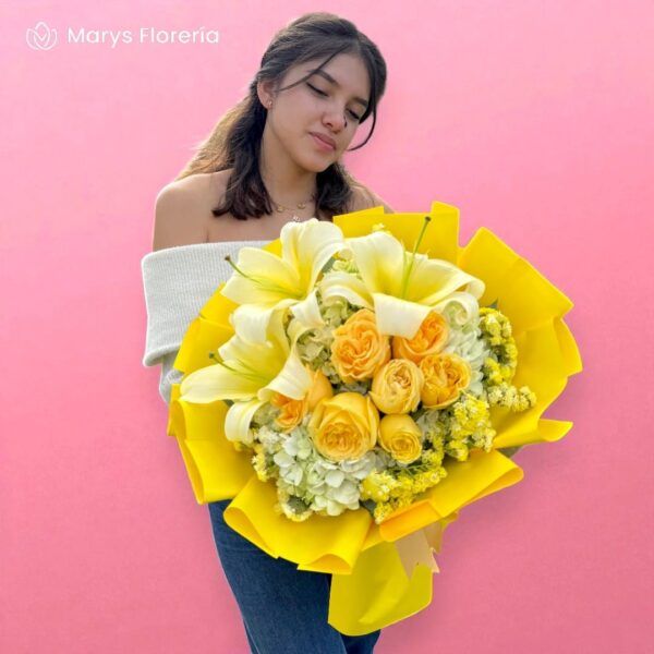 Ramo Rosas & Liliums - Imagen 2