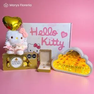 GIFT BOX YELLOW KITTY