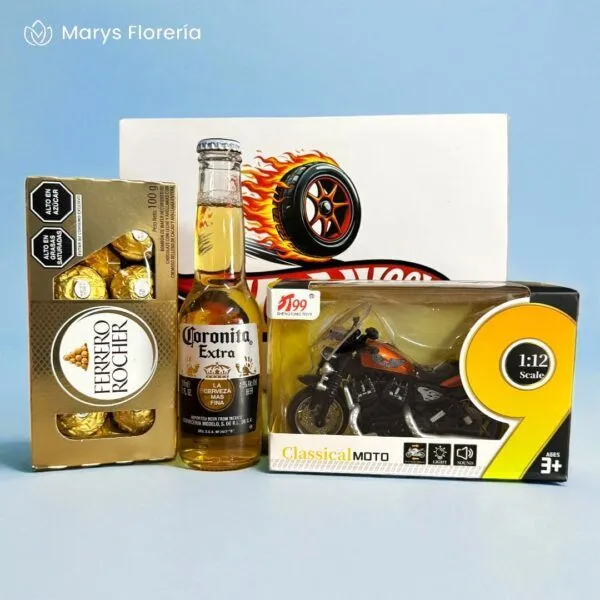 MOTO BOX HOT WHEELS