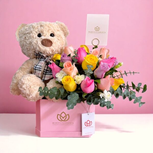 Box Teddy Mother's Day