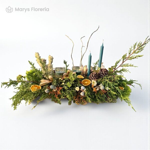 CENTRO DE MESA DULCE NAVIDAD