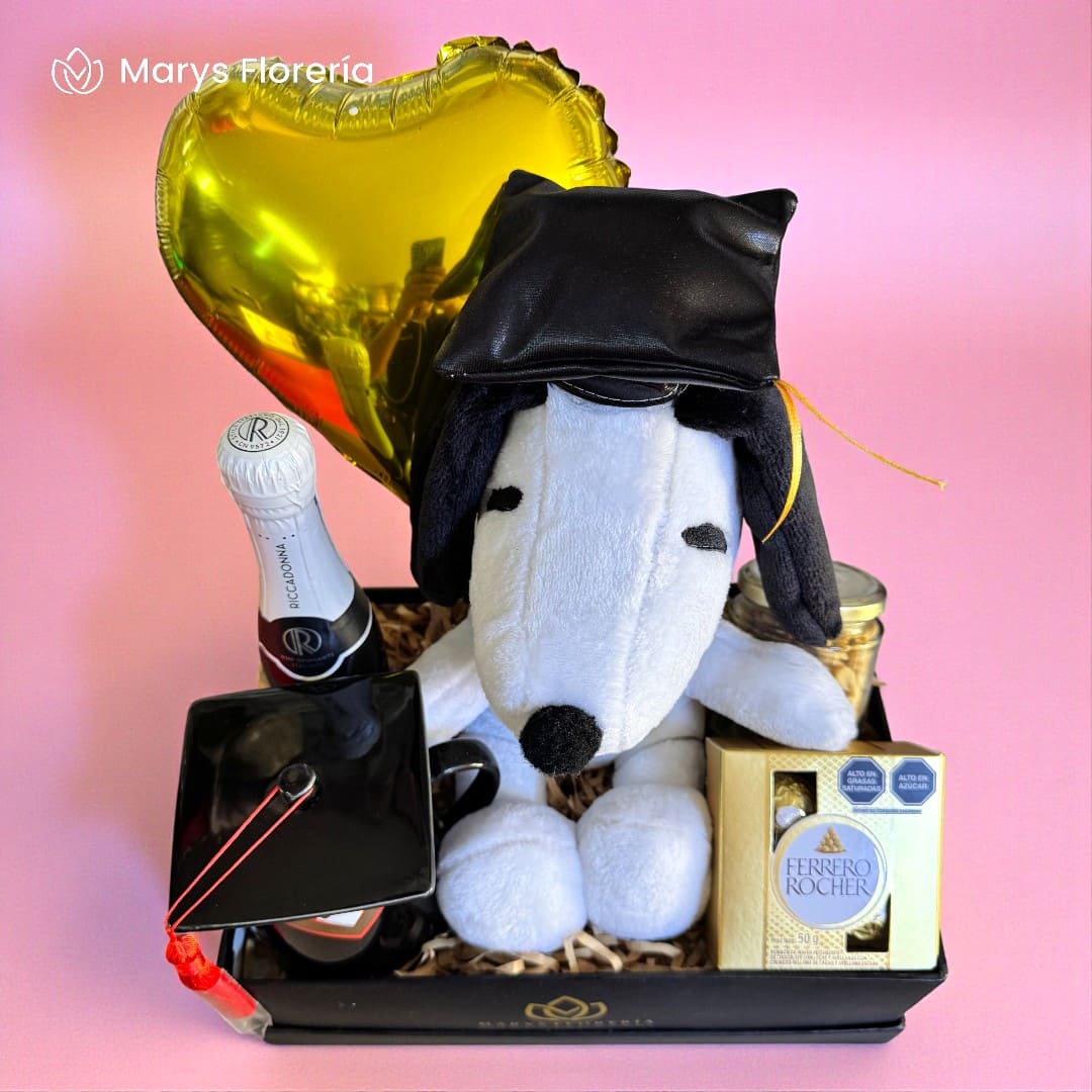 GIFT BOX SNOOPY GRADUATION - Imagen 3