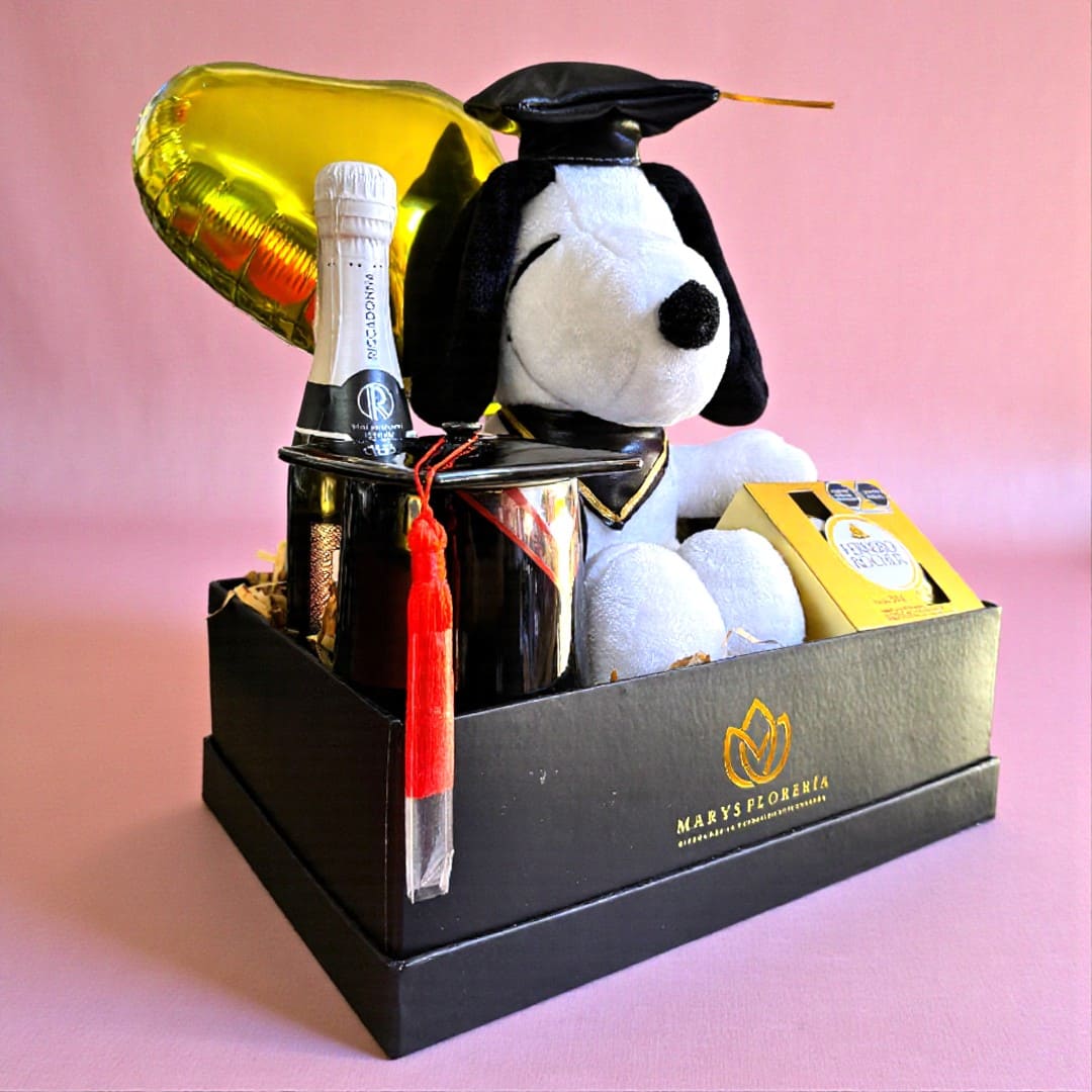GIFT BOX SNOOPY GRADUATION - Imagen 2