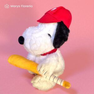SNOOPY BASEBALL RED