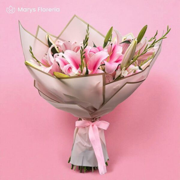RAMO DE LIRIOS & ROSAS - Imagen 2