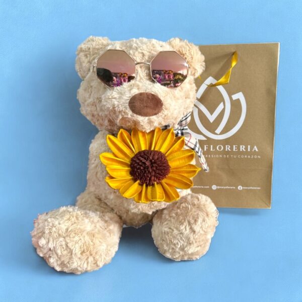 OSO TED CON GIRASOL ETERNO