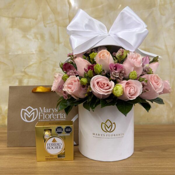 Box de Rosas Coquette