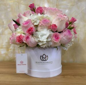 Box de Rosas y Hortensias
